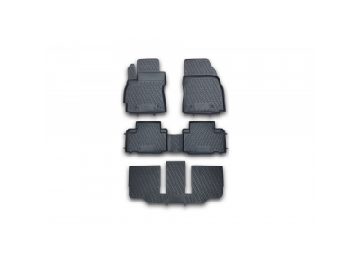 Коврики в салон MAZDA 5, 12/2010 5 шт. (полиуретан)