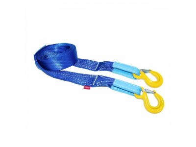 Ремень буксировочный эластичный 4.5 т 5 м серия "Стандарт" Крюк/Крюк, Tplus