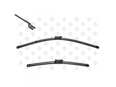 Щетки стеклоочистителя SWF VISIOFLEX,передняя,2 шт., 288904355R, 600mm/24", бескаркасная от SWF Щетки стеклоочистителя SWF VISIOFLEX,передняя,2 шт., 288904355R, 600mm/24", бескаркасная