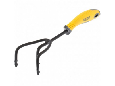 Рыхлитель трехзубый, двухкомпонентная рукоятка Luxe Palisad