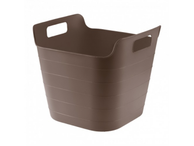 Ведро гибкое сверхпрочное 26 л, коричневое Сибртех