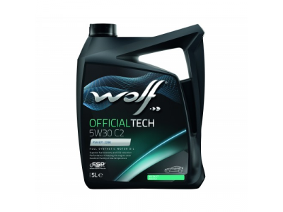Моторное масло WOLF OFFICIALTECH 5W30 C2 5L
