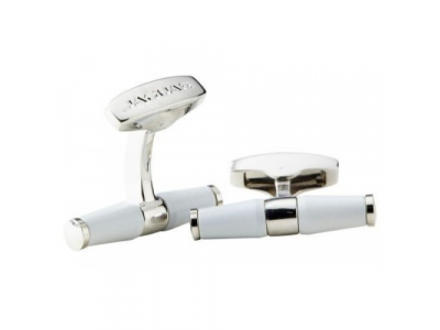 Запонки Jaguar Bar Cufflinks White, артикул JJCLBARW