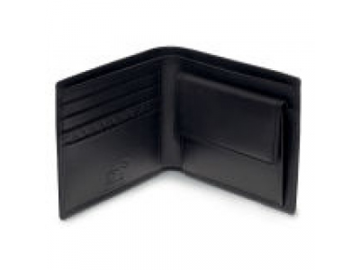 Кожаный кошелек BMW Wallet with Coin Compartment, by Montblanc, Black от BMW Кожаный кошелек BMW Wallet with Coin Compartment, by Montblanc, Black