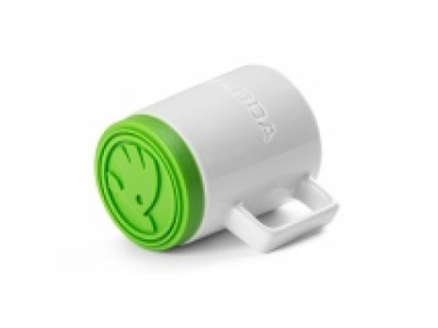 Фарфоровая кружка Skoda Mug with Green Silikone Pad, White/Green от VAG Фарфоровая кружка Skoda Mug with Green Silikone Pad, White/Green