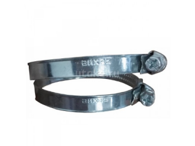 Хомут металлический червячный 16-27, 9мм (50 шт)
