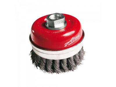 Щётка №015; 1112014150 d-120 M-14 чашеобразная с кольцом, витая